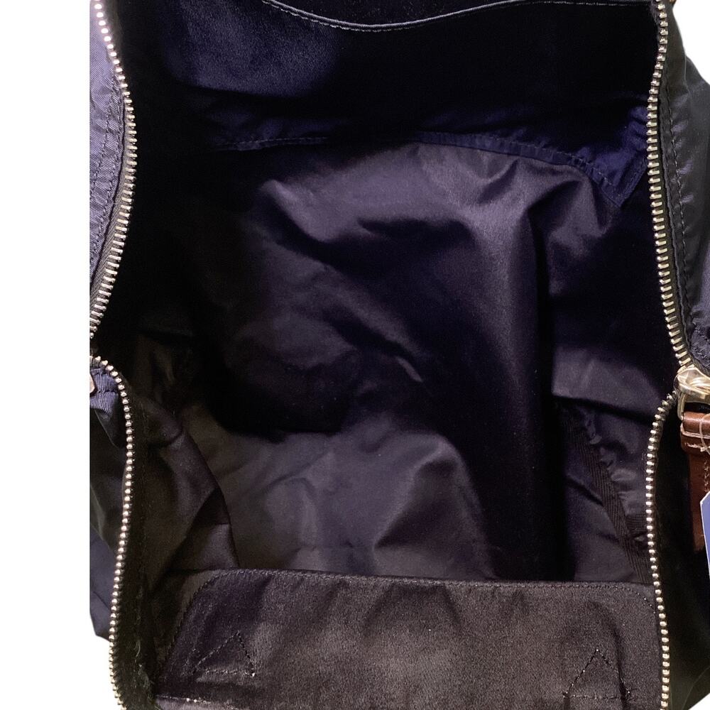 Dooney & Bourke Nylon Shopper Tote with Leather Trim in Navy - Picture 7 of 7